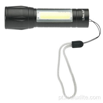 Mini lanterna recarregável e luz de tarefas
